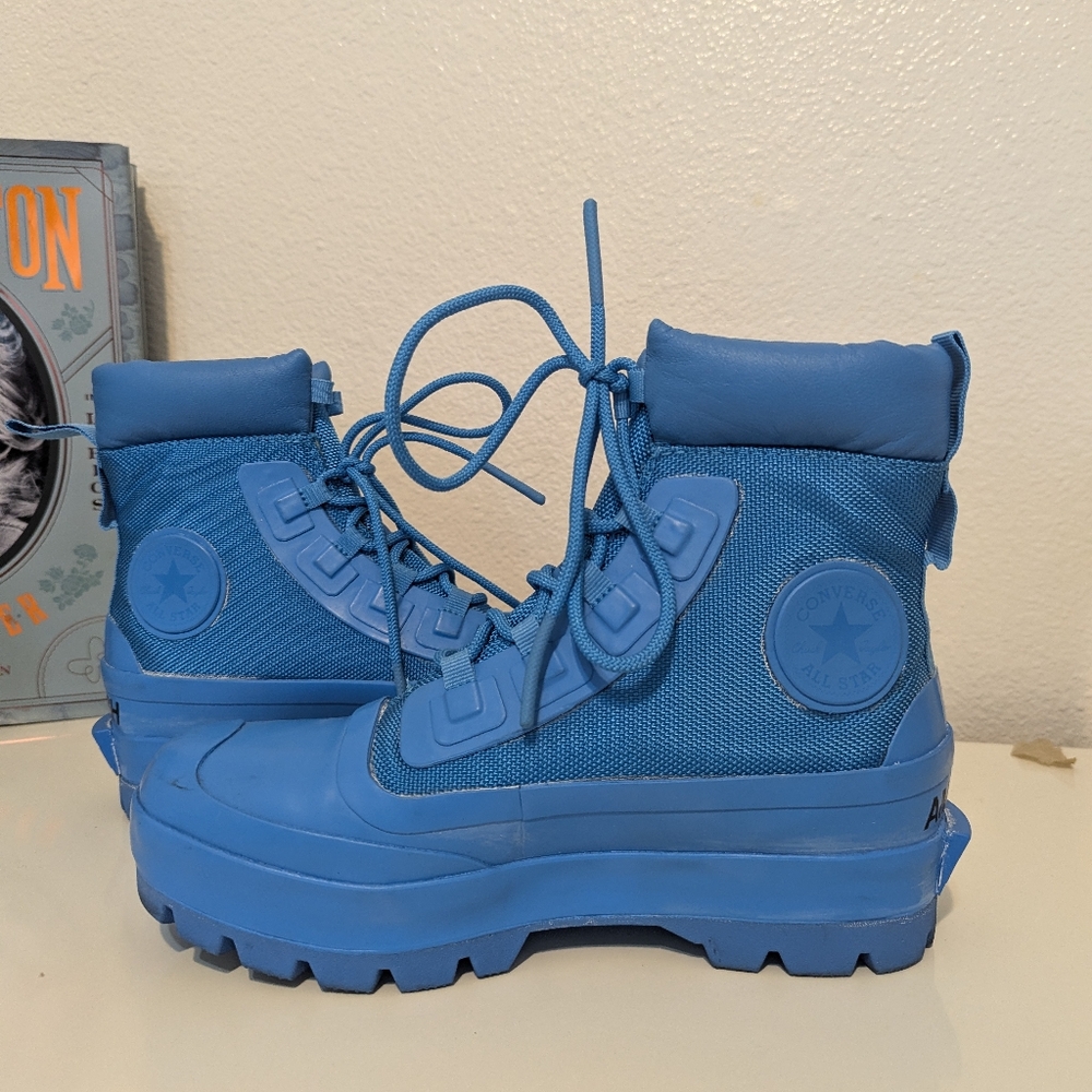 Converse Blue High-Top Sneakers - Picture 3 of 11